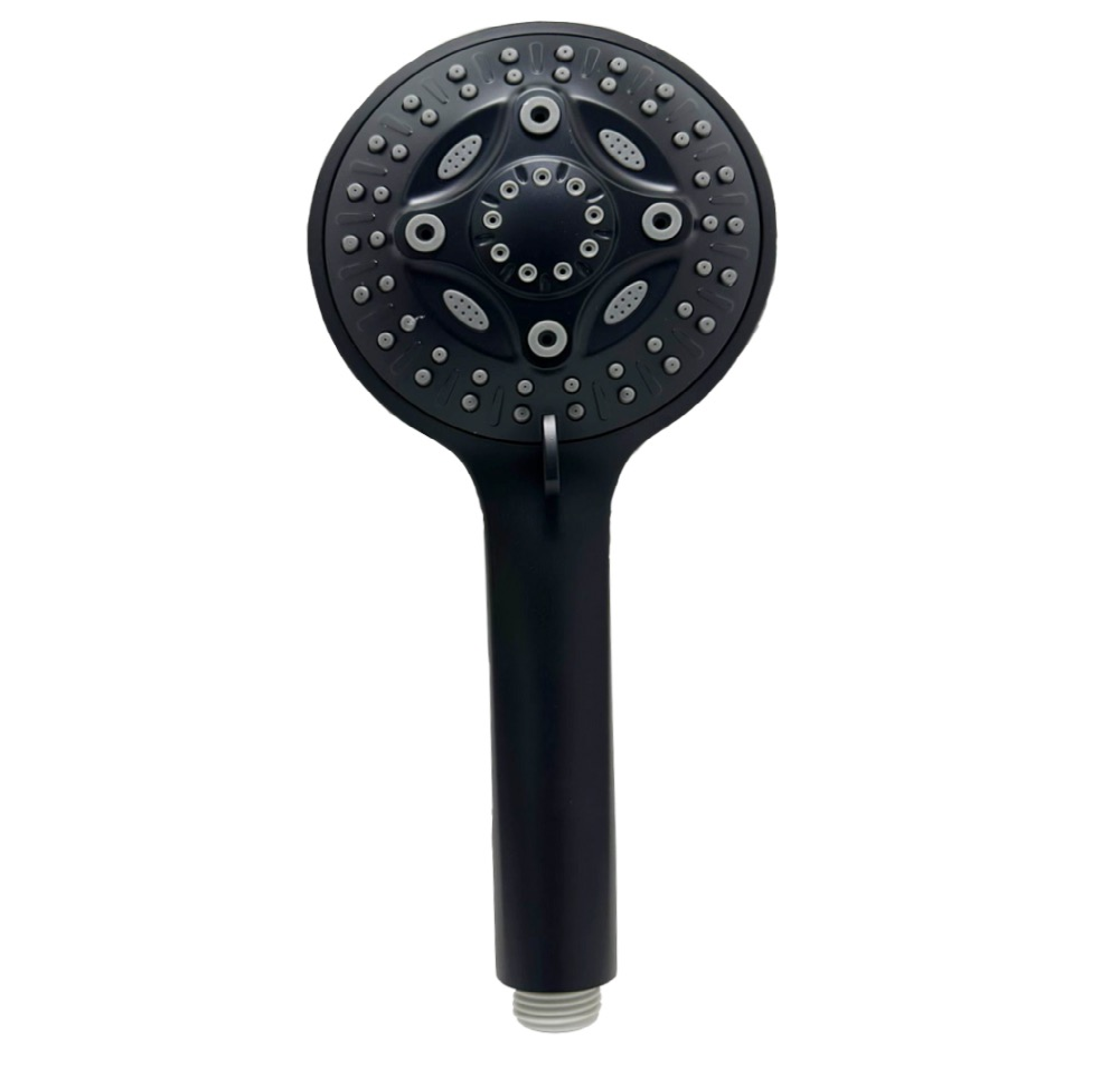 Innovare PRESSURE BOOSTER HYDROPOWER Shower Head 8 Functions BLACK